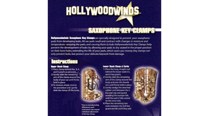 Hollywoodwinds Clamp Set - Bari Sax