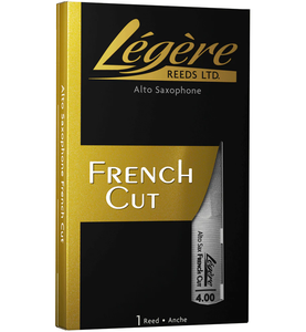 Legere French Cut Alto Saxophone Reeds - 1 Synthetic Reed