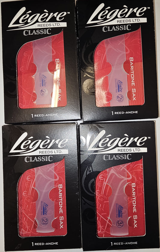 Legere Classic Baritone Saxophone Reeds - Original Packaging