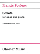 Francis Poulenc: Sonata For Oboe And Piano