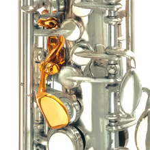 Load image into Gallery viewer, Oleg Soprano Sax F Fork Assembly Gold Plated - Saxello - #202