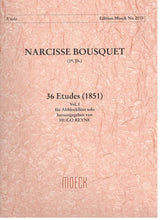 Load image into Gallery viewer, Moeck Book - NARCISSE BOUSQUET (19. Jh.) 36 Etudes Vol. 1 - Hugo Reyne