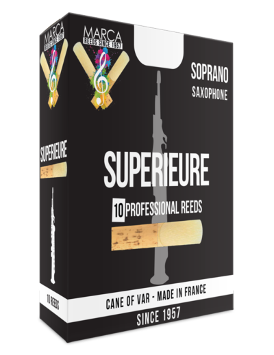 Marca Supérieure Soprano Saxophone Reeds - 10 Per Box