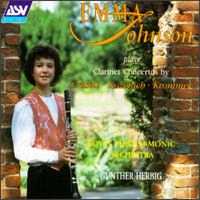 CD-  CRUSSELL CLARINET CONCERTO #1 - EMMA JOHNSON
