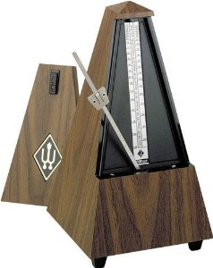 Wittner Mahogany Wood Case Key Wound - Metronome 803M