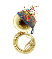 BG France Sousaphone Cover-Bell/Confetti Protector - ACTS