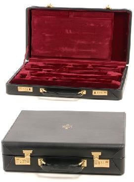 Buffet Prestige Leather Double Clarinet Case - B Stock