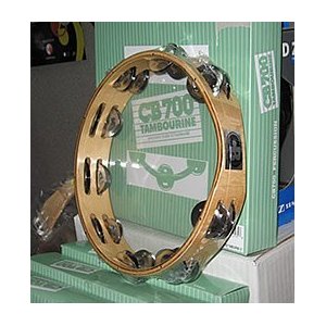 Cb Tambourine 10  Headless Double Row - CB4090