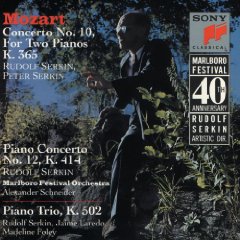 CD MOZART CONCERTO NO 10, K365