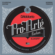 Load image into Gallery viewer, D&#39;Addario Pro-Arte Carbon, Dynacore Basses, Normal Tension Classical Guitar Strings - EJ45FF