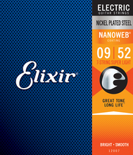 Load image into Gallery viewer, Elixir 7-STRING Nickel Plated Steel Nanoweb Electric Guitar Strings