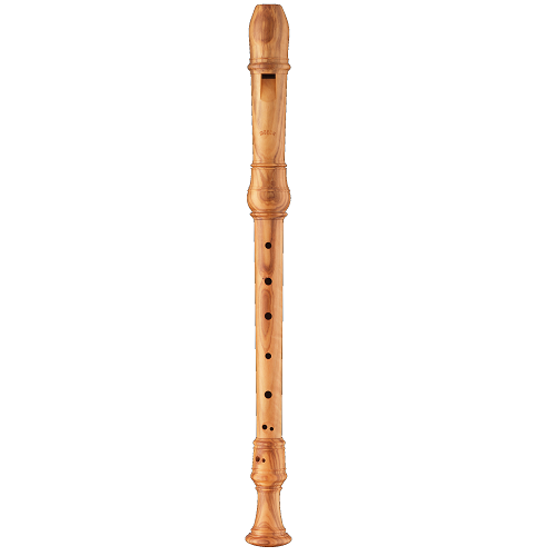 Moeck Rottenburgh Olivewood Curved Windway Alto Recorder W/ Double Holes - 4306