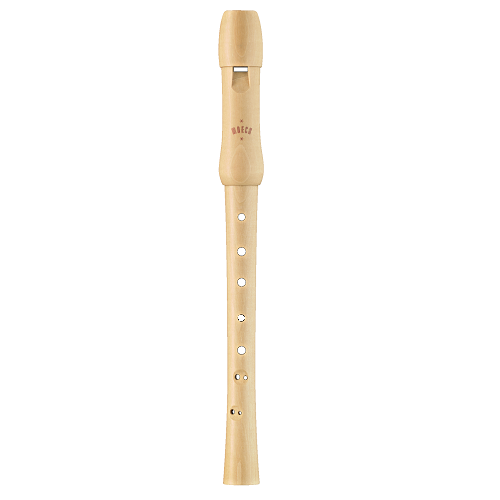 Moeck School SOPRANO, MAPLE, Double Hole Recorder -  1210