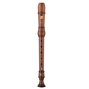 Moeck Professional Rottenburgh Stained Pearwood Double Holes Soprano Recorder - 4203