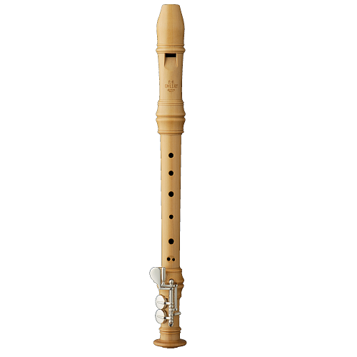 Moeck Ehlert Boxwood Soprano Descant Recorder W/ Double Keys - 5243