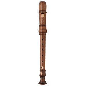 Moeck Rottenburgh Stained Maple Sopranino Recorder W/ Double Holes - 4101