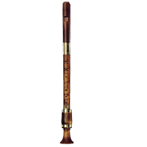 Moeck Renaissance Consort Oiled and Stained Maple Tenor Recorder W/ Key and Fontanel - 8430