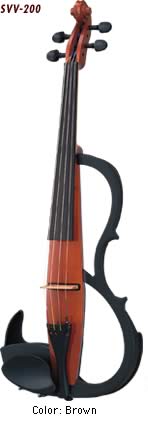 Yamaha Professional Silent Electric Viola - SVV-200KBRO - Brown