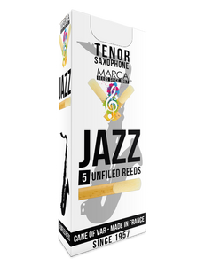 Marca JaZZ Unfiled Tenor Saxophone Reeds - 5 Per Box