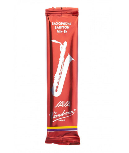 Vandoren Java Red Baritone Saxophone Reeds - 5 Per Box