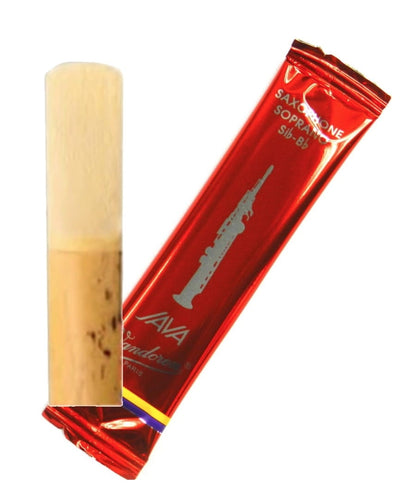 Vandoren Java Red Soprano Sax Reeds - 10 Per Box