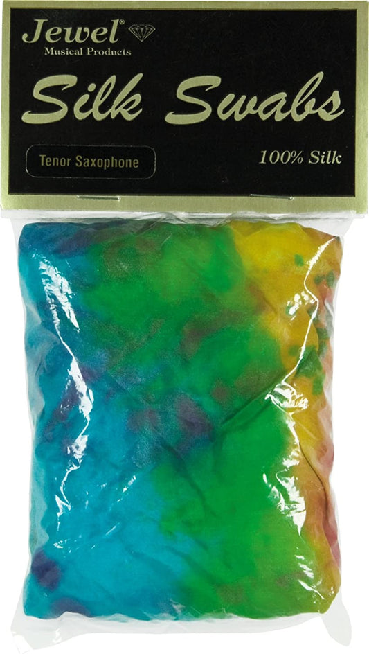 Jewel Tie Dye Tenor Sax Silk Swab