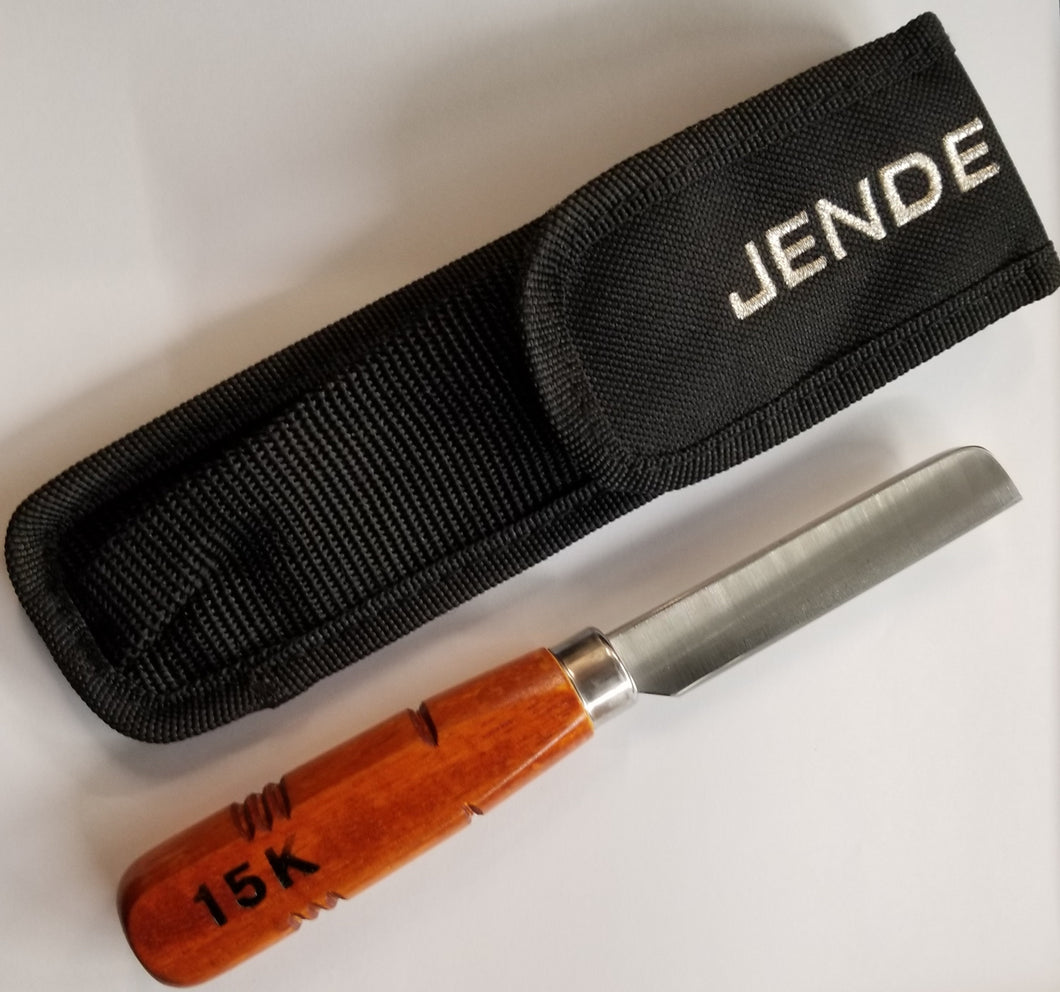 Jende 15K Double Hollow Ground Reed Knife