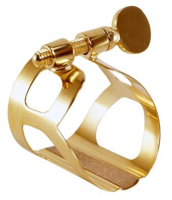BG France Tradition Gold Plated Eb Clarinet Ligature - L81