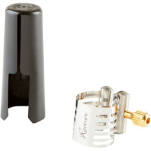 Load image into Gallery viewer, Rovner Platinum Ligature for Soprano Sax Hard Rubber Mouthpieces - P-1RVS