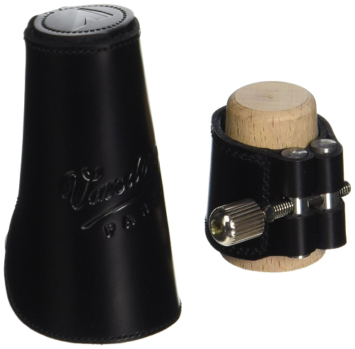 Vandoren Bb  German Clarinet Ligature & Cap Leather LC25L