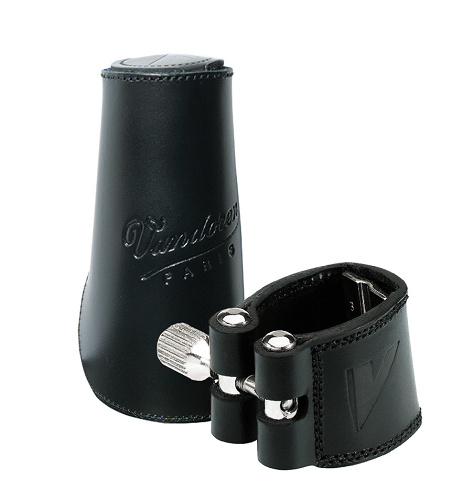 Vandoren Bb Clarinet Ligature & Cap Leather LC21L