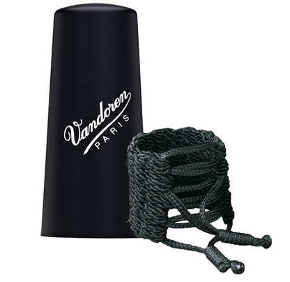 Vandoren Klassik German Bb Clarinet Woven Ligature & Plastic Cap - LC35P