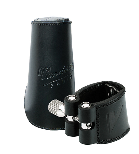 Vandoren Alto Clarinet Ligature & Cap Leather LC23L