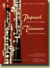 Music Minus One Oboe: Pepusch - Sonata in C Major; Telemann - Sonata in C Minor - 3407