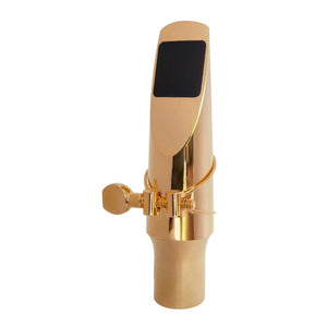Brancher Gold Plated Alto Sax Mouthpiece with Gold Plated Ligature