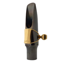 Load image into Gallery viewer, Brancher Silver Plated Alto Sax Mouthpiece with Gold Plated Ligature