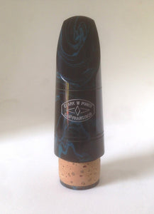 Clark Fobes 10K Series Bb Clarinet Mouthpiece - Blue Marbled
