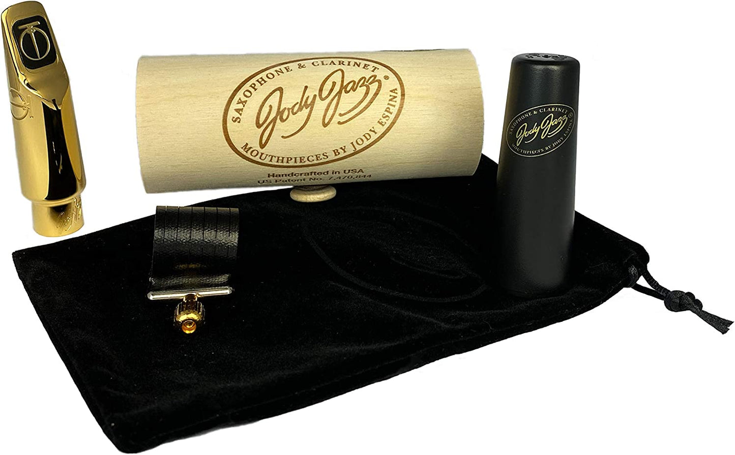 Jody Jazz DV Soprano Sax Gold Plated Mouthpiece