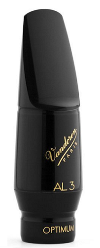 Vandoren Optimum Rubber Alto Sax Mouthpiece