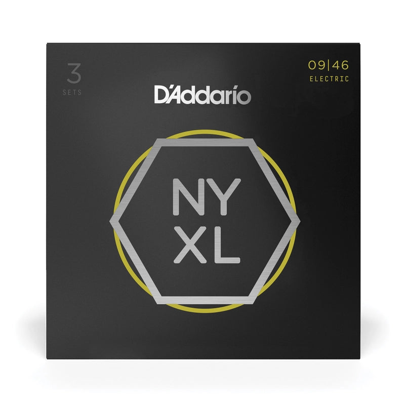 D'addario Nickel Wound, Super Light Top , Regular Bottom, 09-46 Electric Guitar Strings