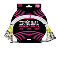 Ernie Ball 1' Angle / Angle Patch Cable 3-Pack - P06055