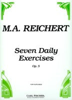 REICHERT 7 DAILY EXERCISES OP. 5 FOR FLUTE - CU148