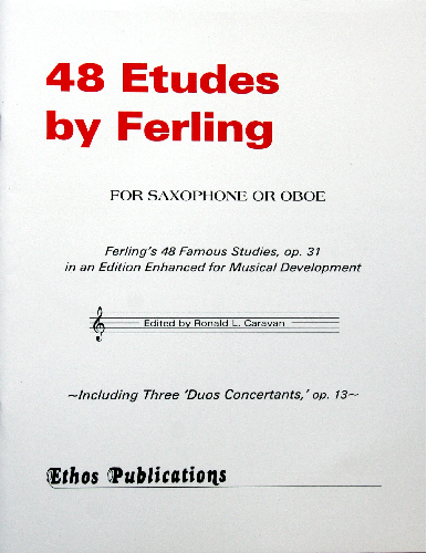 48 Etudes by Ferling for Saxophone or Oboe