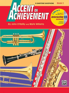 Accent On Achievement: Eb Baritone Saxophone, Book 2