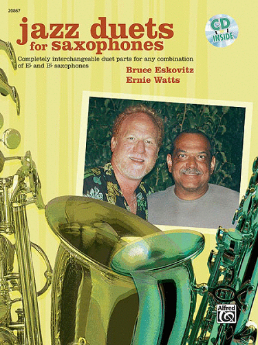 Jazz Duets For Saxophones By Bruce Eskovitz & Ernie Watts