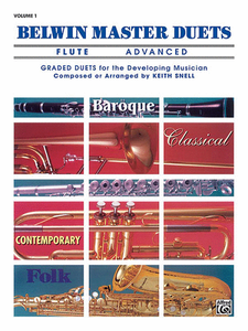 Belwin Master Duets Flute Vol. 1 Advanced