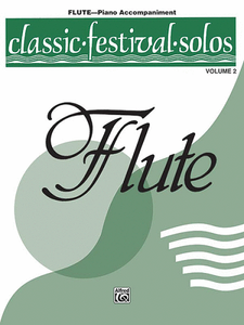 Classic Festival Solos (C Flute), Volume 2: Piano Acc.
