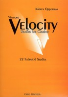 Opperman Virtuoso Velocity Studies For Clarinet - 5431