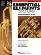 Essential Elements 2000: Baritone T.C., Book 2 w/ CD