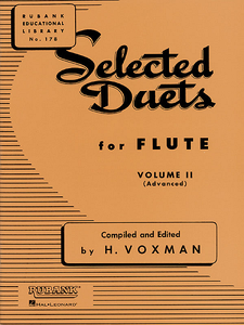 SELECTED DUETS FOR FLUTE, VOLUME 1/VOLUME 2